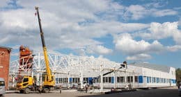 Строительство нового складского помещения