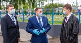 Рабочий визит заместителя губернатора Томской области по промышленной политике Игоря Шатурного